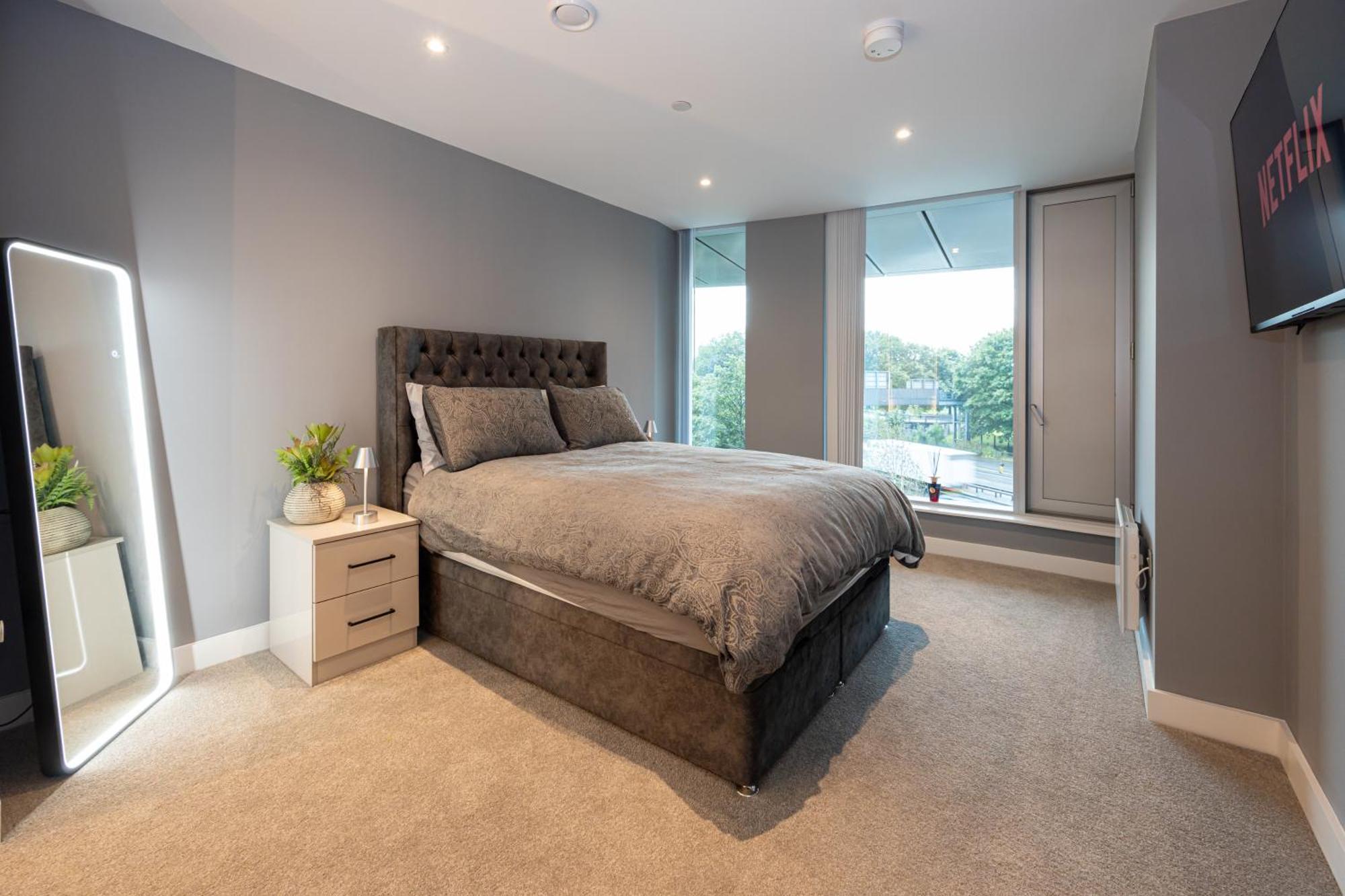 City Centre Luxury Apartment In Deansgate Manchester Exterior foto